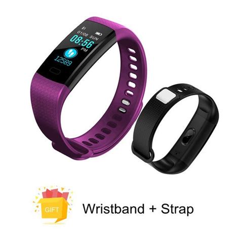 Buy Y Fashion Smart Band Color Screen Smart Wristband Heart Rate