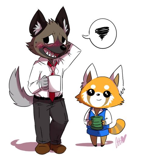 Haida X Retsuko By Neptunesaroma Raggretsuko