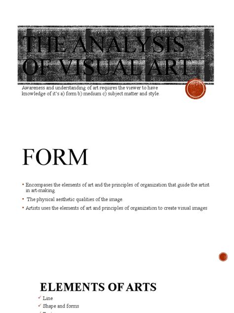 The Analysis of Visual Art | PDF | Pastel | Paintings