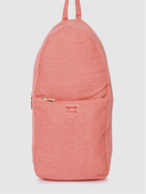 Buy Caprese Women Pink Solid Backpack Backpacks For Women 14031200