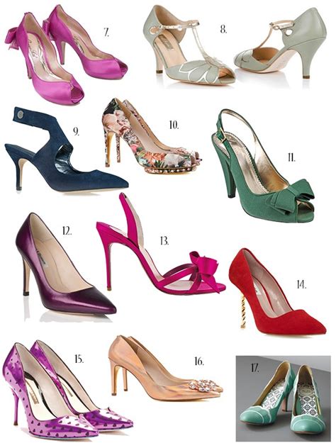 Coloured Wedding Shoes