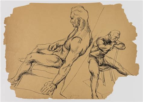 Two Nude Men Par Paul Cadmus Sur Artnet