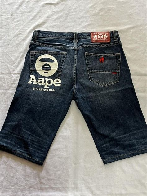 Aape By A Bathing Ape Shorts Mens Fashion Bottoms Shorts On Carousell