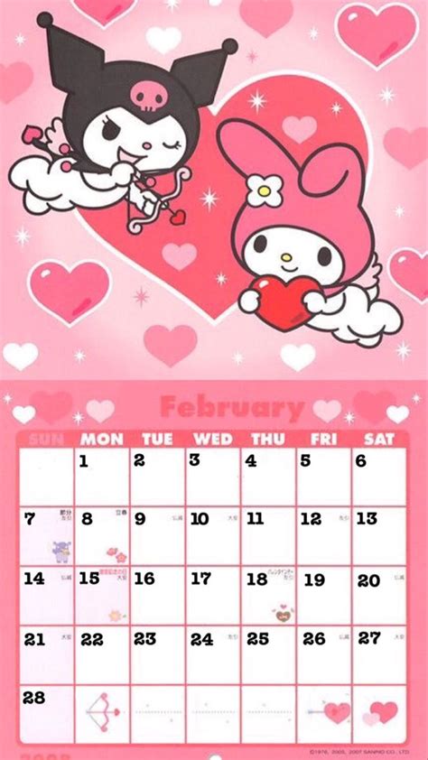 Sanrio Printable Calendar