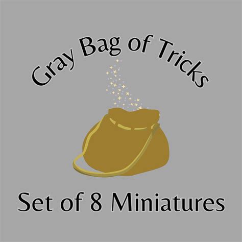 D&D Gray Bag of Tricks Magic Item Miniature Set 28mm Creatures Mz4250 Dungeons and Dragons ...