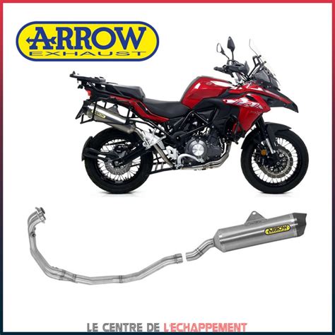 Ligne Compl Te Arrow Race Tech Coupelle Carbone Benelli Trk X