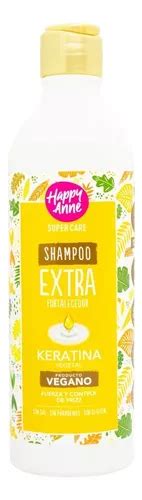 Happy Anne Extra Fortalecedor Shampoo Keratina Vegano Pelo MercadoLibre