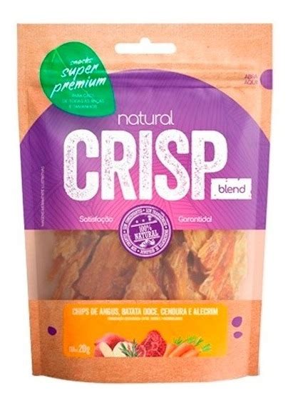 Petisco Natural Crisp Chips Angus Batata Doce Para C Es G Mercadolivre