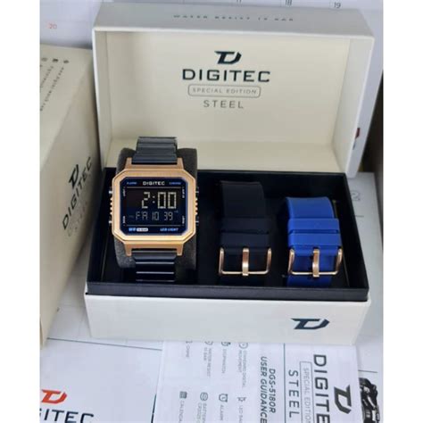 Jual Original Jam Tangan Pria Digitec Da T Da Dg Rante