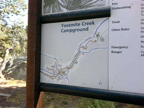 Yosemite Creek Campground Yosemite National Park Ca 23 Campground Views