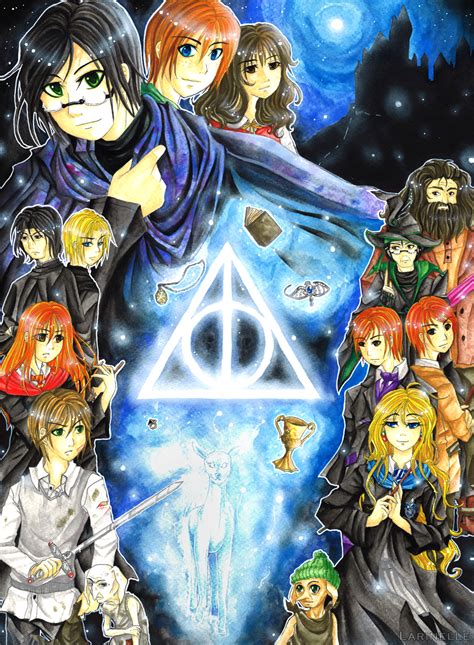 Harry Potter The Deathly Hallows By Maomint On Deviantart