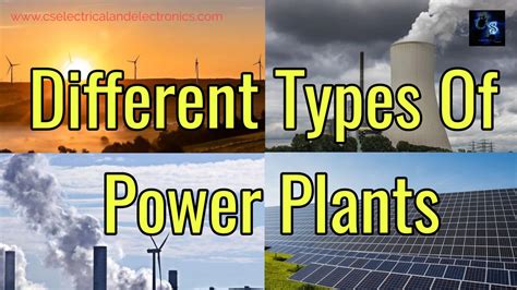 Types Of Power Plants