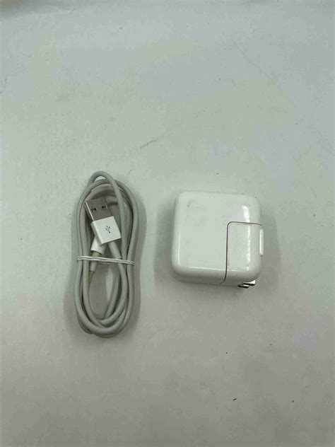 Genuine Apple iPad 12W USB Power Adapter with cable A1401 MD836LL/A