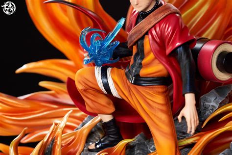 Naruto Snbr Studio Uzumaki Naruto Sage Mode X Kurama Resin Statue