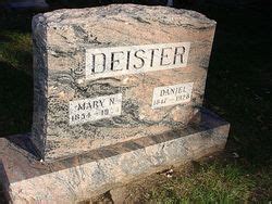 Mary Narcissa Dawson Deister 1854 1934 Mémorial Find a Grave