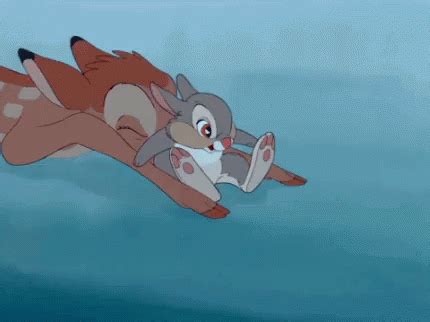 bambi bunny gif bambi bunny ice discover share gifs disney
