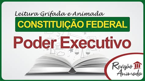 Poder Executivo Organização dos Poderes Leitura da Constituição