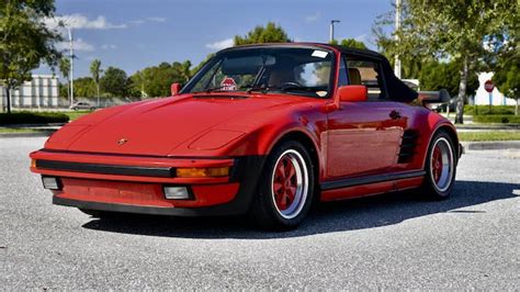 1988 Porsche 911 Turbo Cabriolet M505 Slant Nose Vin Wp0eb0936js070069