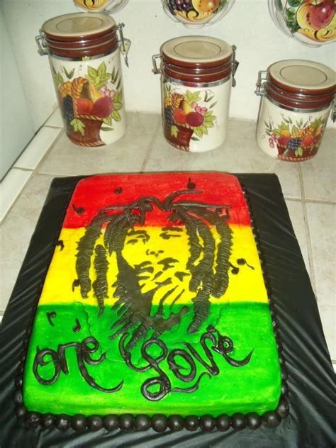 You Have To See Bob Marley Cake On Craftsy Bob Marley Cakes Bob