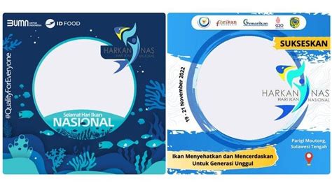 20 Twibbon Hari Ikan Nasional 21 November 2022 Dan Cara Share Ke Media