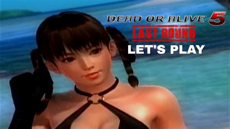 Lets Play Dead Or Alive 5 Last Round Leifang Doa2 Black Dress