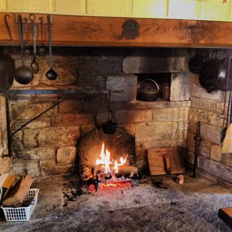 Old school kitchen fireplace/oven in ... | Kitchen fireplace, Fireplace ...