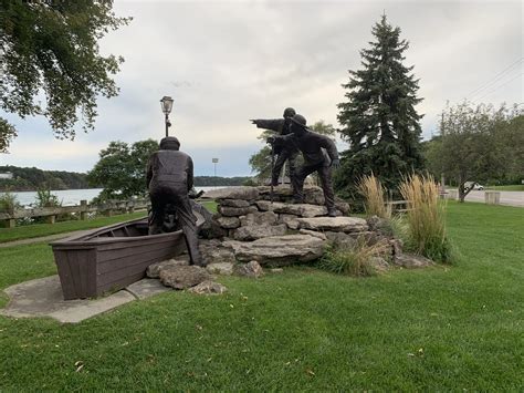 NY State Network to Freedom: Freedom Crossing Monument, Lewiston