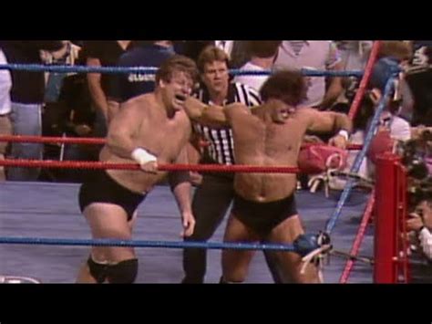 Rick Martel Vs Stan Hansen AWA Championship Cage Match NWA