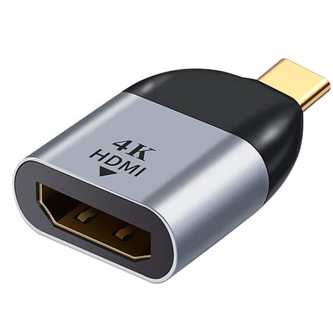 Herfair USB C To HDMI Adapter 4K Type C To HDMI Female Converter