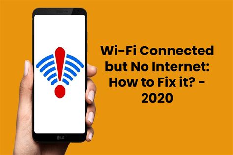 Wi Fi Connected But No Internet How To Fix It