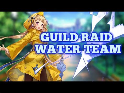 Guardian Tales Raid Water Team Youtube