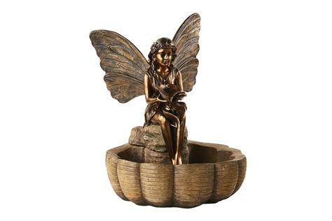 Essential Garden Angel Fairy Fountain