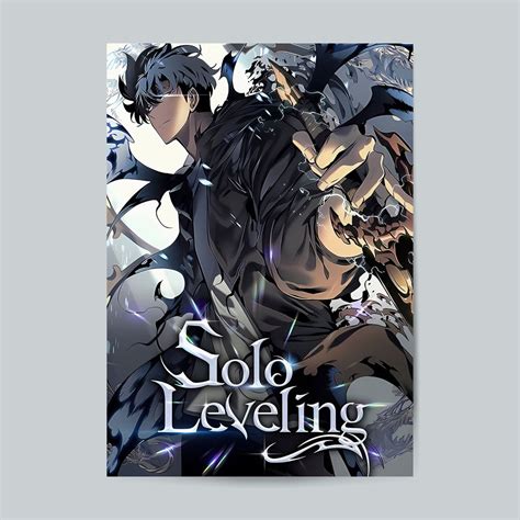 Solo Leveling Animeposter HD Color Anime Poster Wall - Etsy