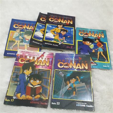 Jual Detektif Conan Seri Animasi Komik Cabutan Aoyama Gosho