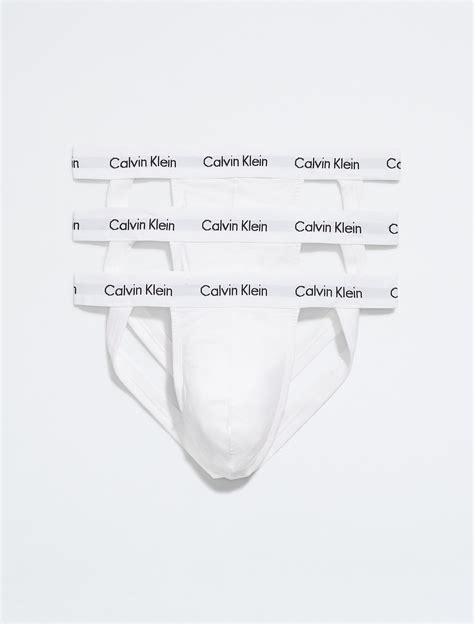 Cotton Stretch 3 Pack Jock Strap Calvin Klein® Usa