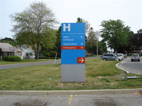 Hospital Sign Design & Installation