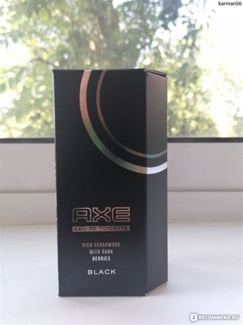 AXE Black - «Туалетная вода с кедрово-ягодным ароматом» | отзывы