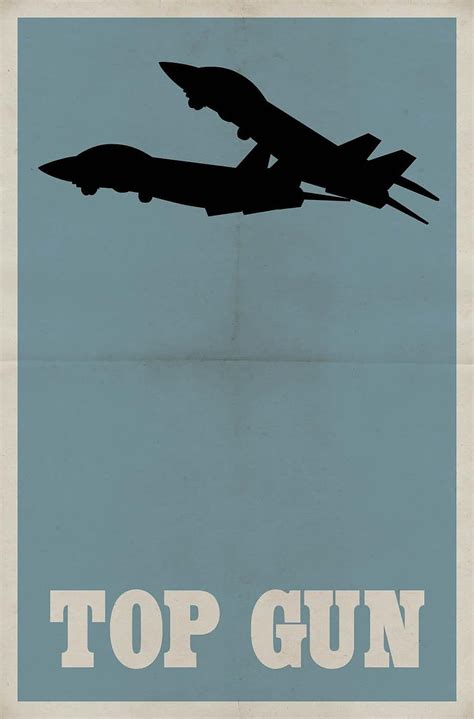 Affiche du film minimaliste top gun film top gun Fond d écran de