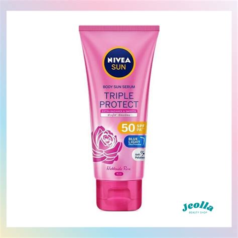 Jual Nivea Sun Body Sun Serum Triple Protect Extra Radiance Smooth