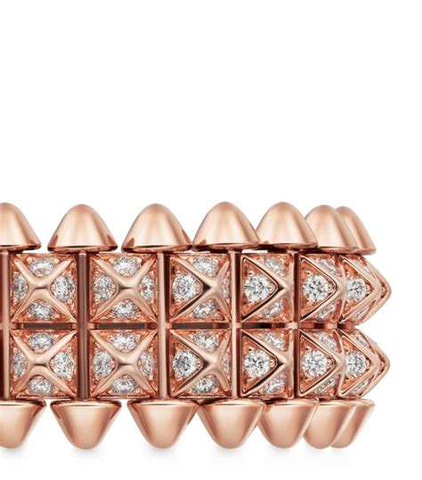 Cartier Rose Gold And Diamond Clash De Cartier Ring Harrods Uk