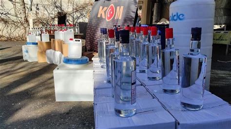 Turkey 25 Tons Bootleg Alcohol Seized Pre New Years