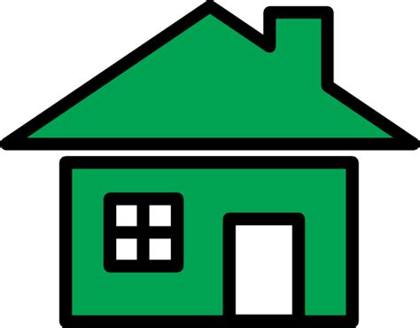 Download Green Home Icon Png Full Size Png Image Pngkit