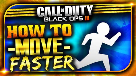 How To Move Faster In Black Ops 3 Cod Bo3 Movement Tips And Tricks Youtube