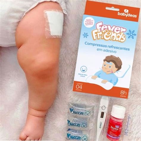 Fever Friends Compressa Refrescante Em Adesivo Babydeas MercadoLivre