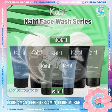 Jual Kahf Man Facial Wash Sabun Cuci Muka Pria Laki Laki Ml