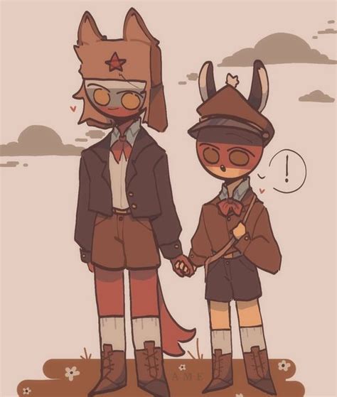 𝗪𝗘𝙇𝗖𝗢𝙈𝗘 On Instagram Pretty Fox And Cute Bunny Xd Countryhumans