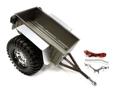 Realistic Complete 110 Size Utility Box Trailer For Scale Crawler