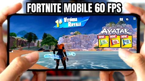 FORTNITE MOBILE 60 FPS CONFERINDO OS NOVOS ITENS MÍTICOS AVATAR