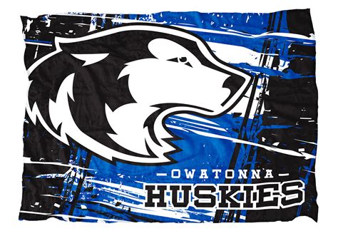 Owatonna Huskies Grouprateit Blankets