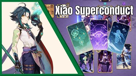 Sweeping Up Enemies With Xiao Superconduct Genshin Tcg Youtube